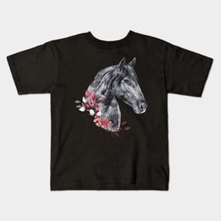 Christmas Animals - Horse Kids T-Shirt